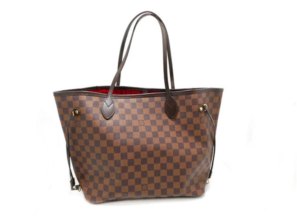 LOUIS VUITTON Neverfull Tote Bag Damier